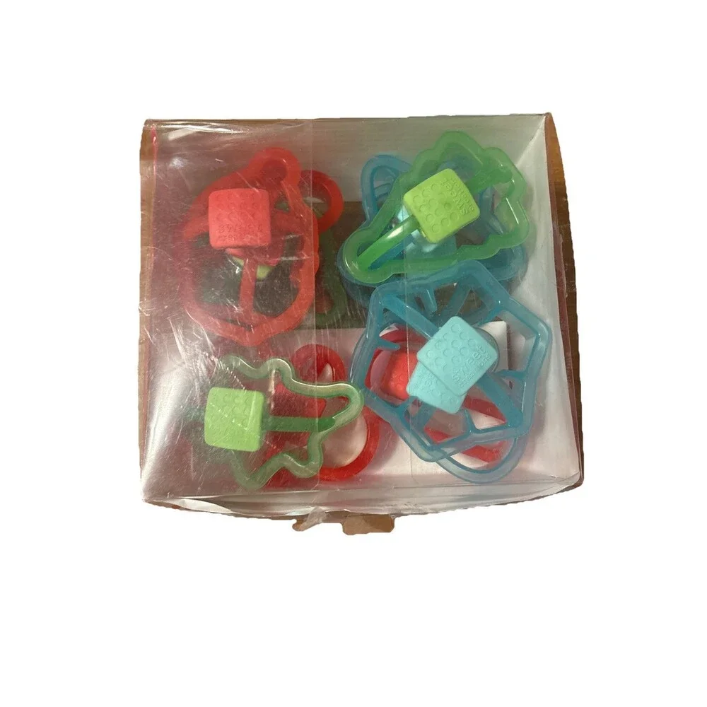 Sweet Creations Plastic Holiday Cookie Cutters With Soft Grip by Good Cook 11 Ct